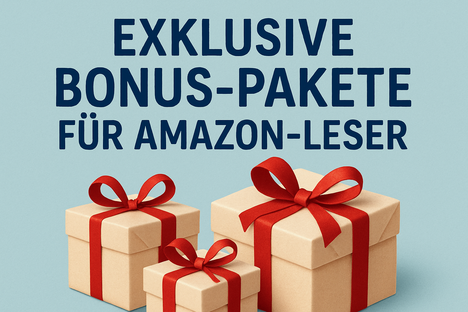 Exklusive Bonus-Pakete für Amazon-Leser